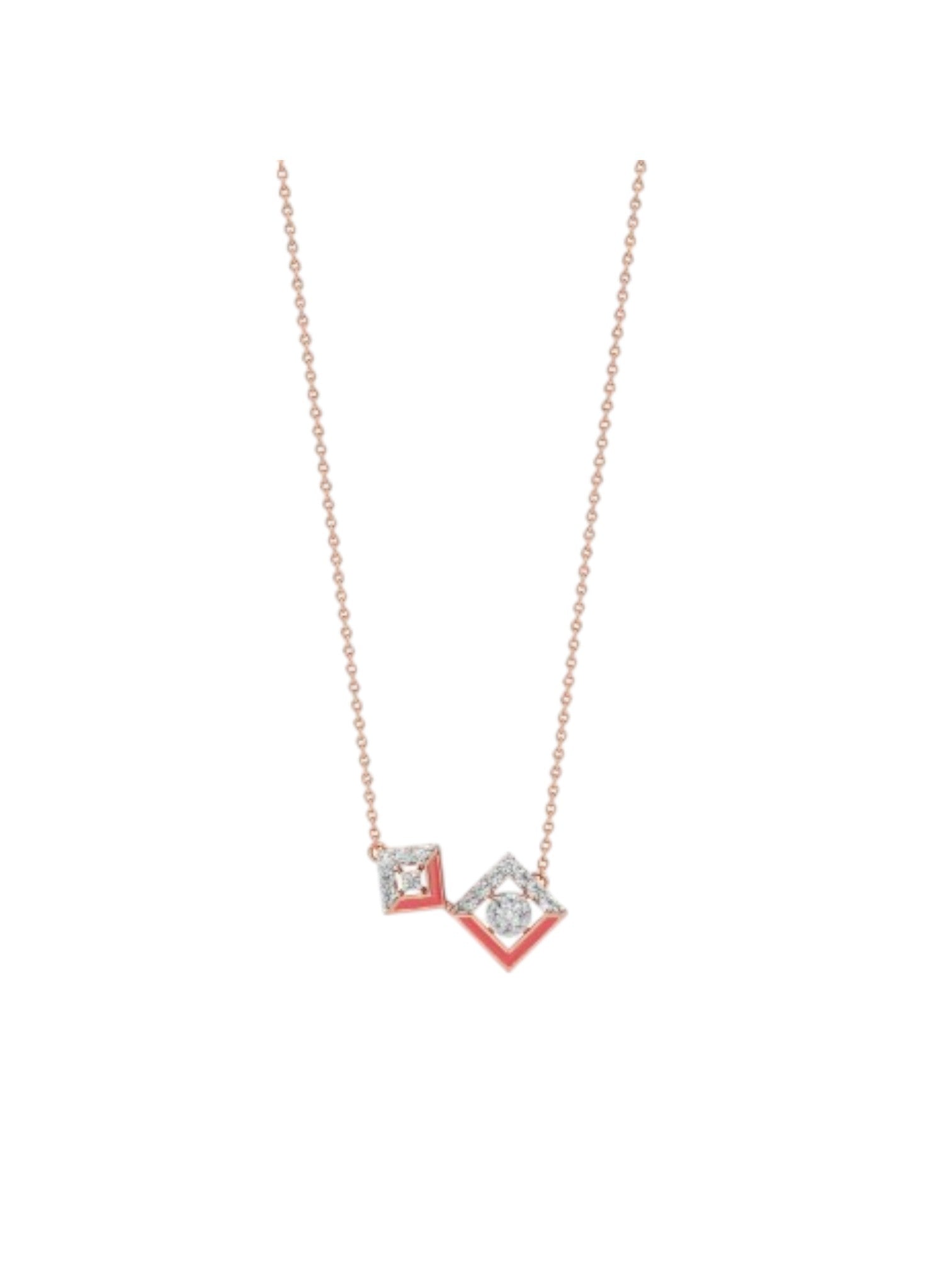 925 Sterling Silver With CZ Stones Gold Plated Pendant With Chain For Women By Kesardeep